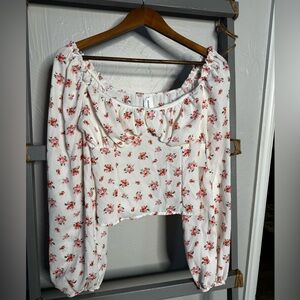 ABOUND | Floral blouse NWT